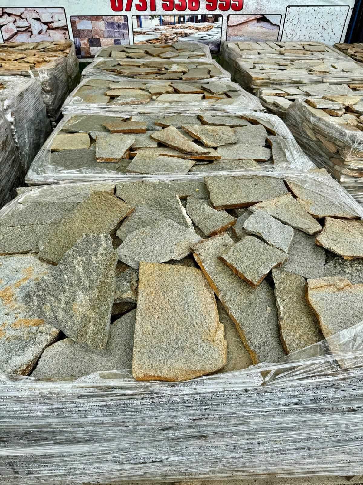 Piatra naturala placat pavat