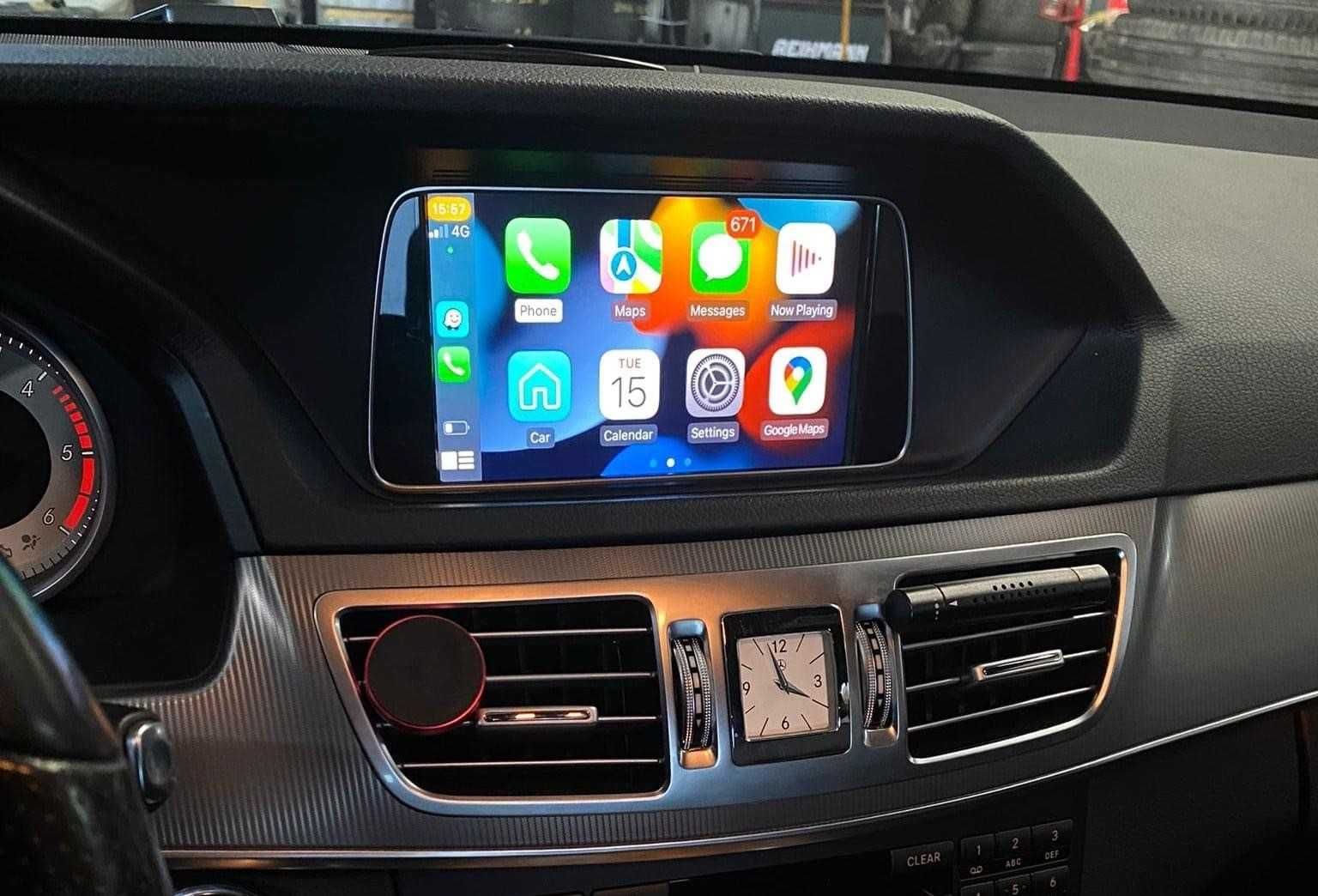 Modul Apple CarPlay Android Auto Mercedes Clasa A B CLA C E CLS GLA