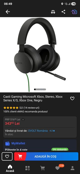 Casti originale XBOX