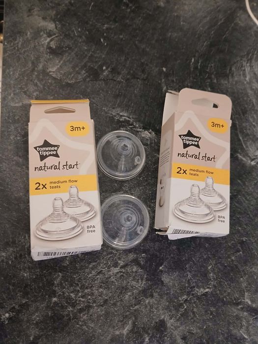 3 seturi Tommee tippee medium flow 3m+