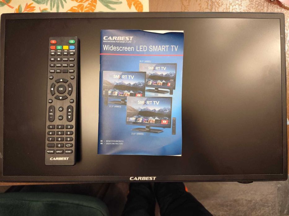 Televizor Smart TV Carbest 21,5" pentru camper sau rulota