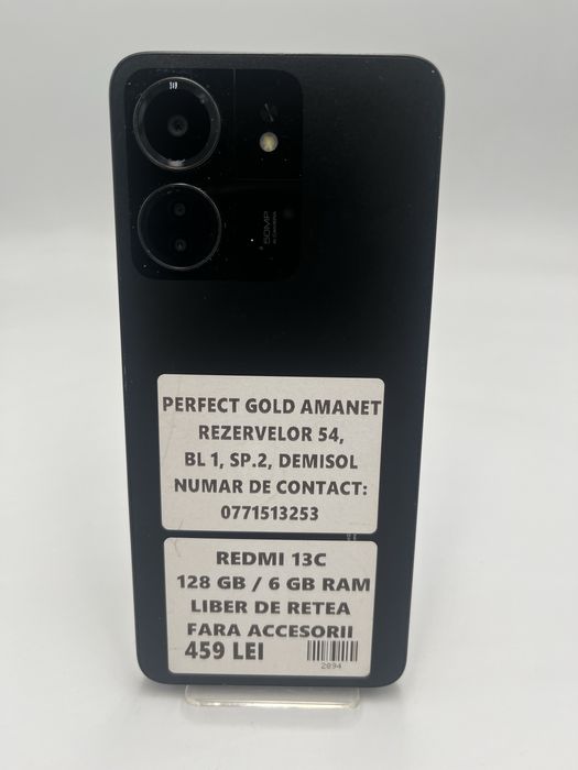Redmi 13C  6/128 GB  Cod 2894