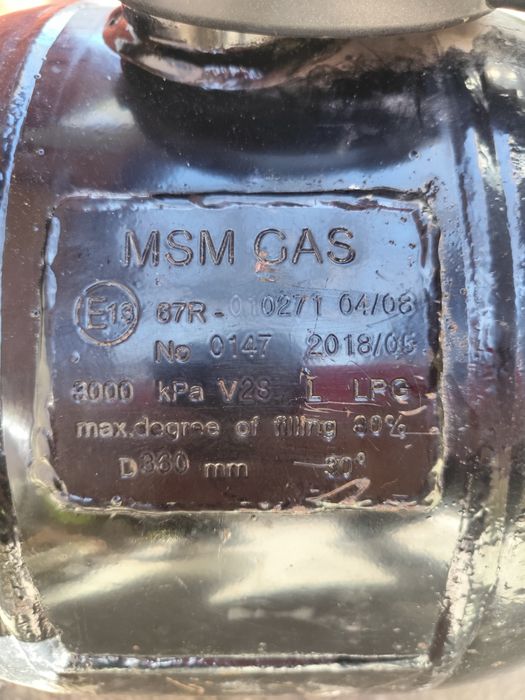 De vânzare butelie gaz valabilă