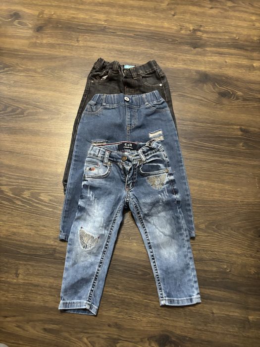 Лот дънки за момче розмер 86