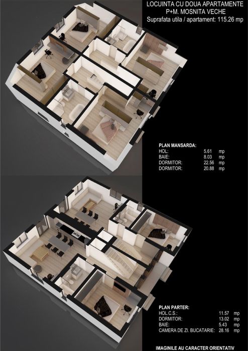 Duplex top la asfalt Mosnita Veche