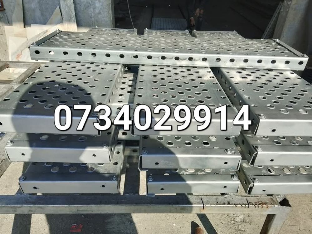 Trepte metalice zincate