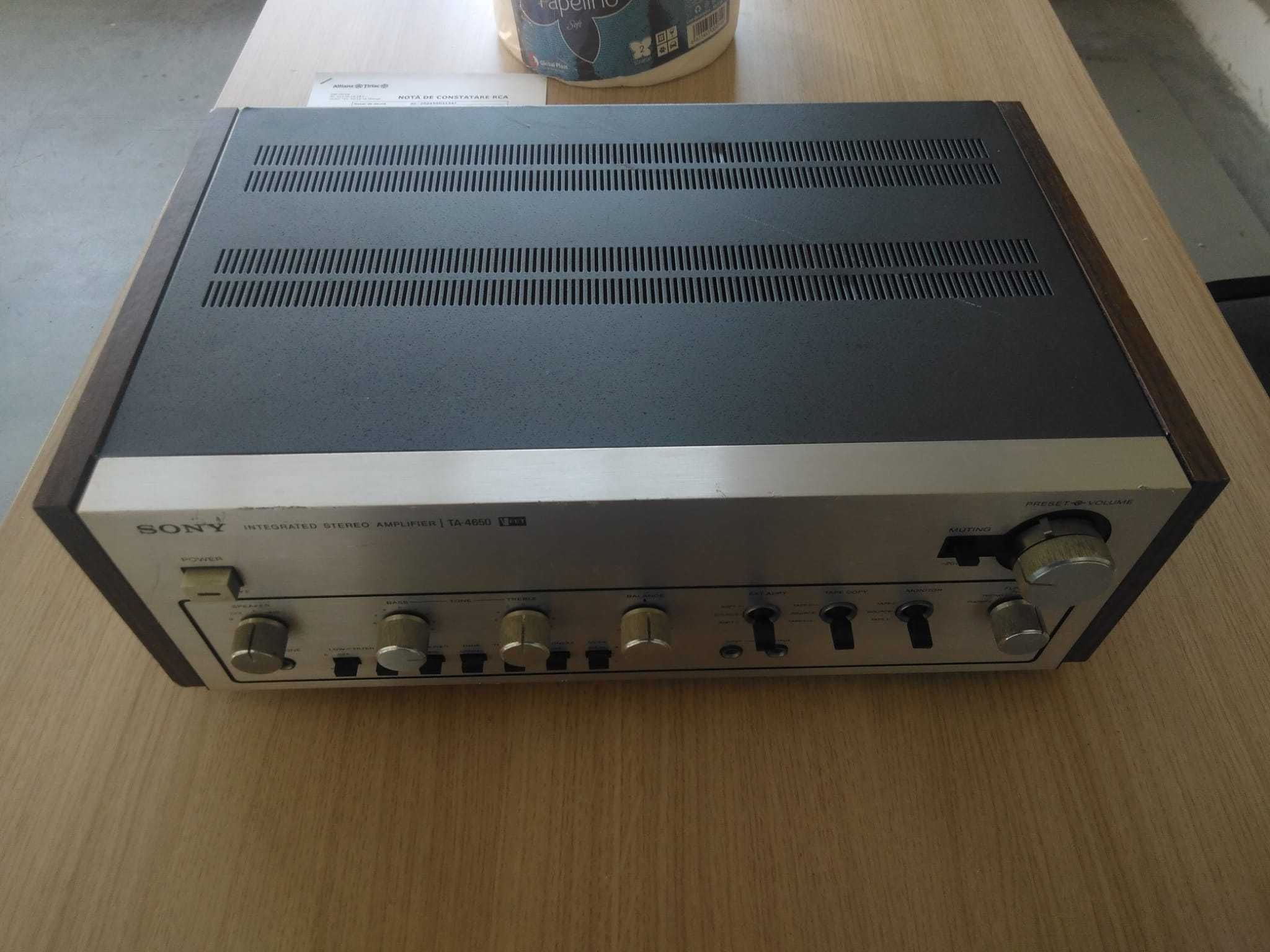 Amplificator Sony TA4650 VFET jucarie de colectie