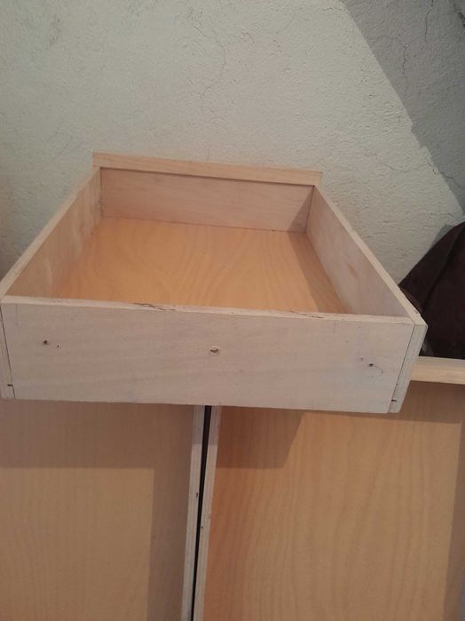 Чекмеджета без чела, от шперплат, дъна - ламиниран фазер, 4 броя