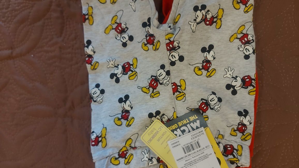 Нови 2бр. бебешки памучни долнища  Lc waikiki Disney 6-9м