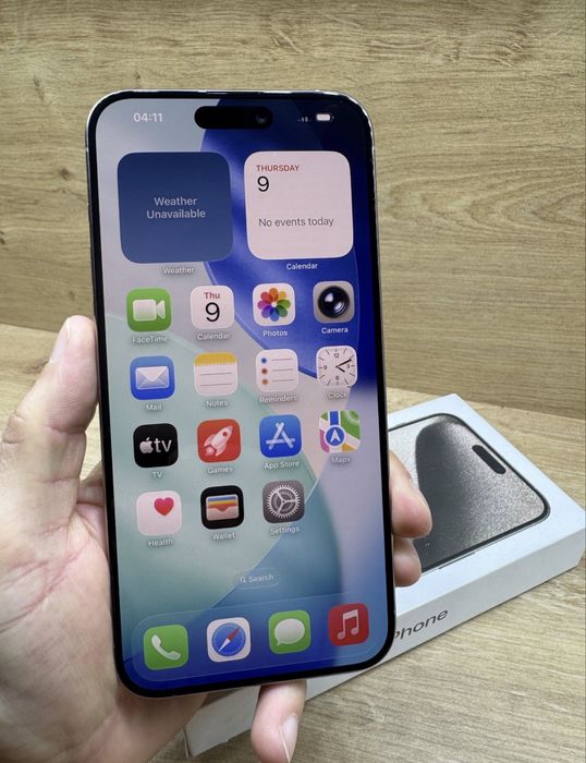iPhone 15 PRO MAX  256 GB  ca NOU  98 % Bateria