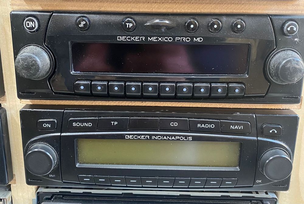 CD player auto Becker CDR 23-Porsche/Mexico Pro MD/Indianapolis