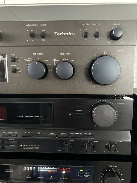 Technics, Sansui, Sony, Denon, Bose
