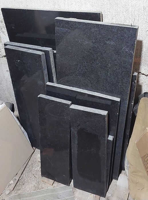 Гранит черный новый и б/у