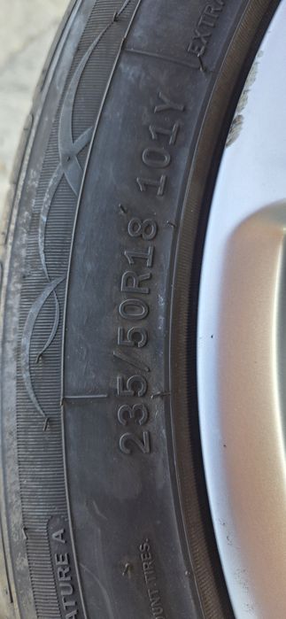 AUDU A6 ALLROUD джанти със летнии гуми 235/55/18 8J ET41 5x112 цо66,6