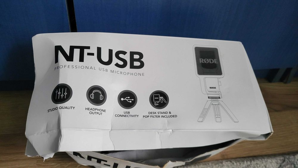 RODE Microfon NT-USB Nou se vinde cum se  vede fuctional