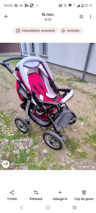 Vând cărucior 0-4 ani