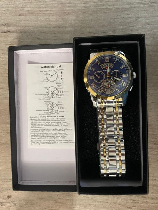 Ceas barbatescu cu Quartz