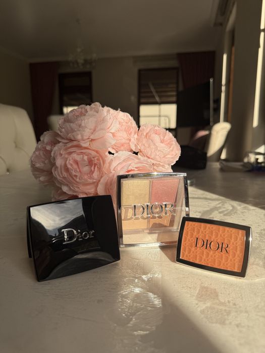 Оригинални руж и хайлайтър на Диор с подарък/ Dior backstage