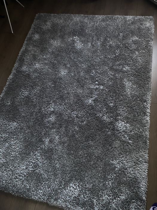 BIRK килим шаги 140x200 см сив