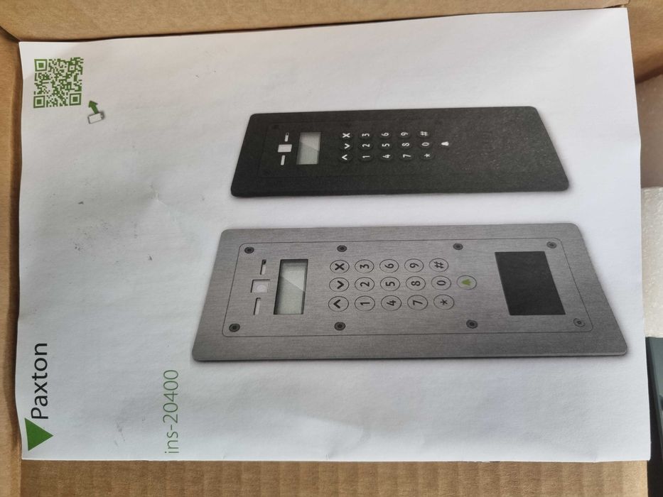 Set video interfon Paxton 337-410 și 337-727
