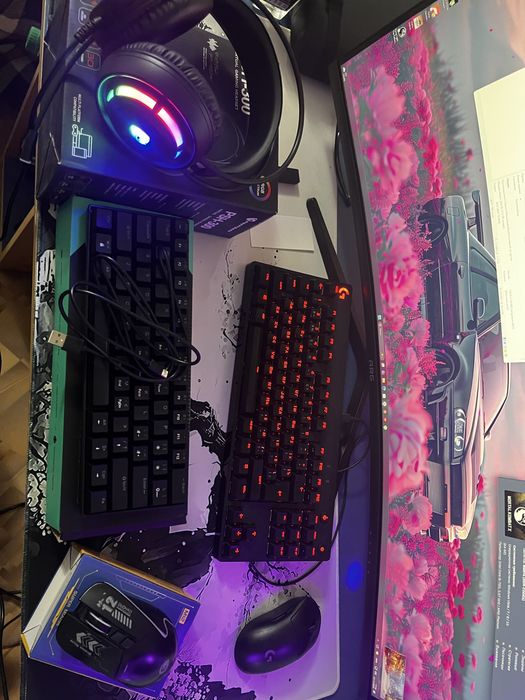 Игровай набор для пк, новый