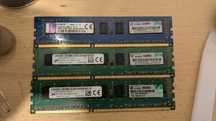 RAM placute de 2GB 12800E non-registered DDR3 ECC petru HP etc