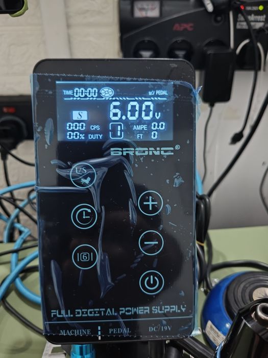 Aparat de Tatuat Tattoo Tatuaje Bronc V7/ Sursa Bronc/Pedala