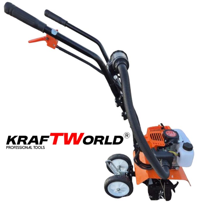 НемскиБензинов Мулти Култиватор Kraft–Двутактова Мини Мотофреза