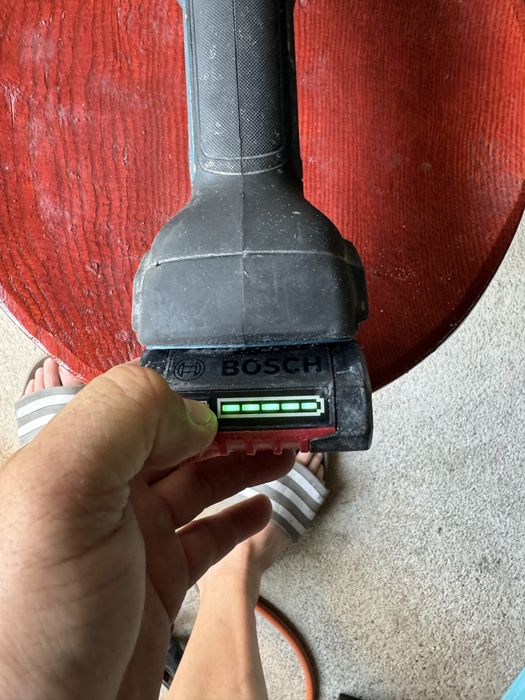 Polizor unghiular/polidisc bosch gws 18v-10c