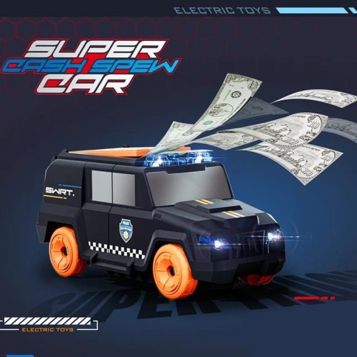 Интерактивна кола със звуци и светлини, която се върти на 360 градуса