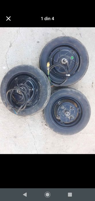 Componente trotineta electrica , roți, controllere ,baterii