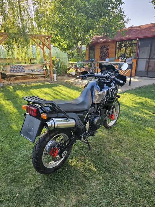 Triumph Tiger vând/schimb ATV/ hală metalică