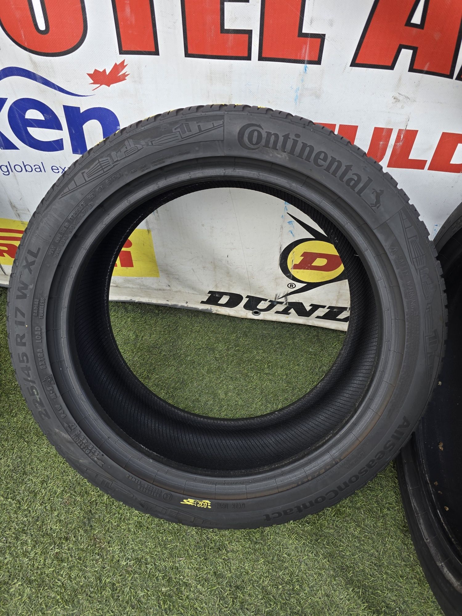 225 45.17 2x continental 2x michelin m+s