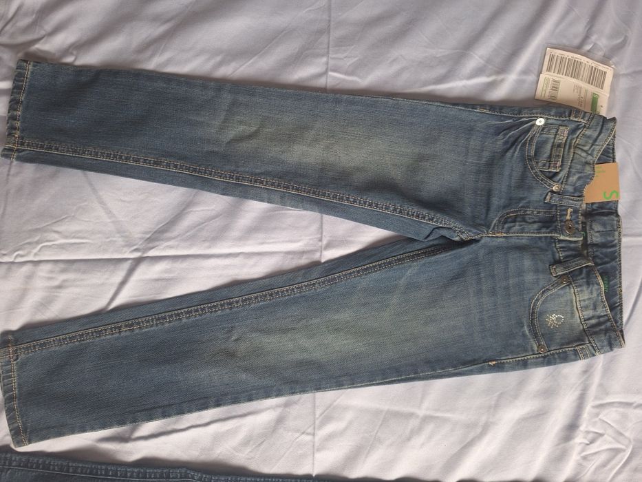 Дънки и клинове за момиче 6-7-8 г.