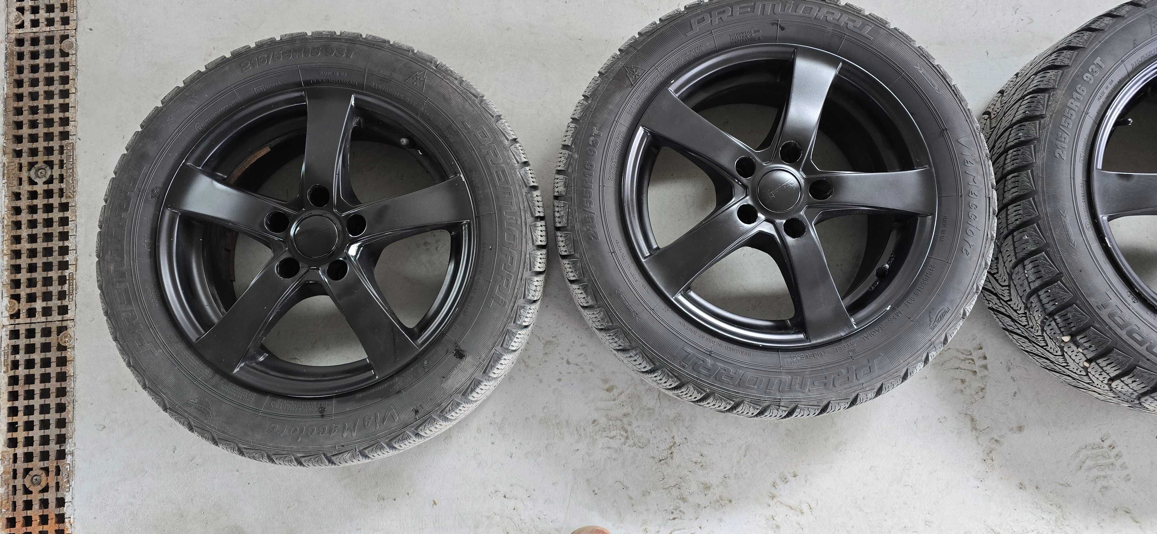 Set roți de iarnă 215/55R16