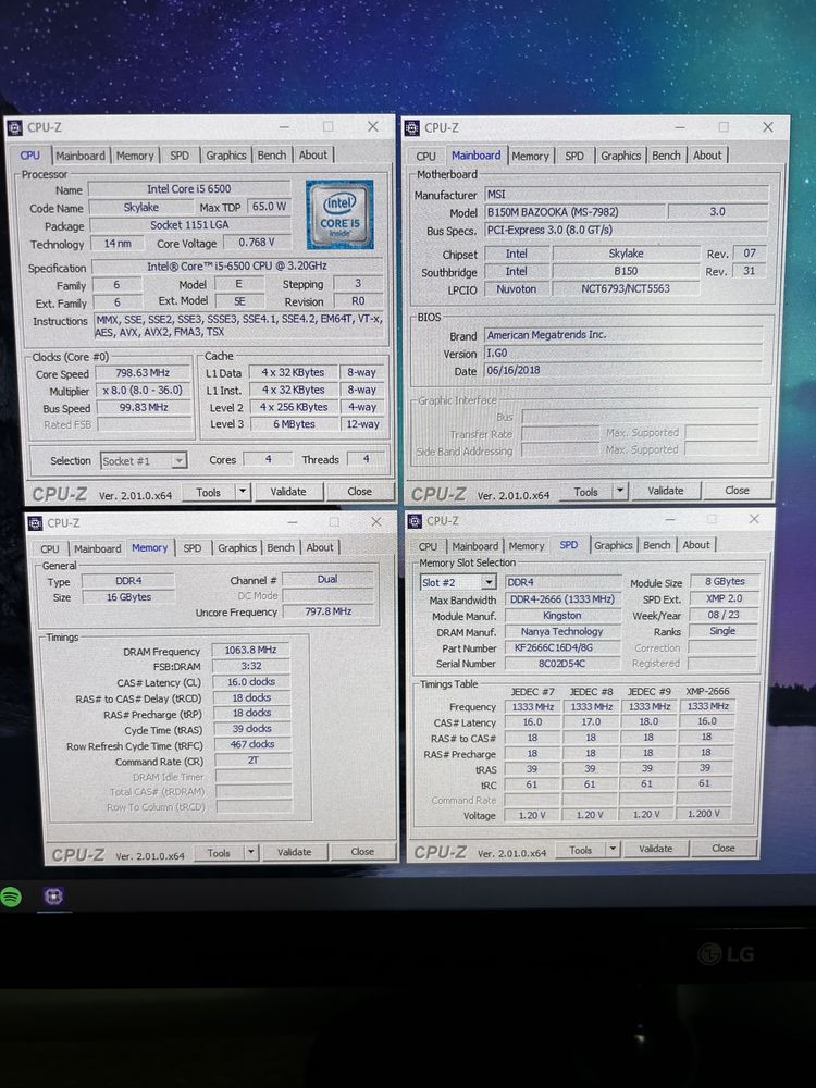 PC gaming i5 6500 16gb RAM DDR4 placa video AMD R9 380
