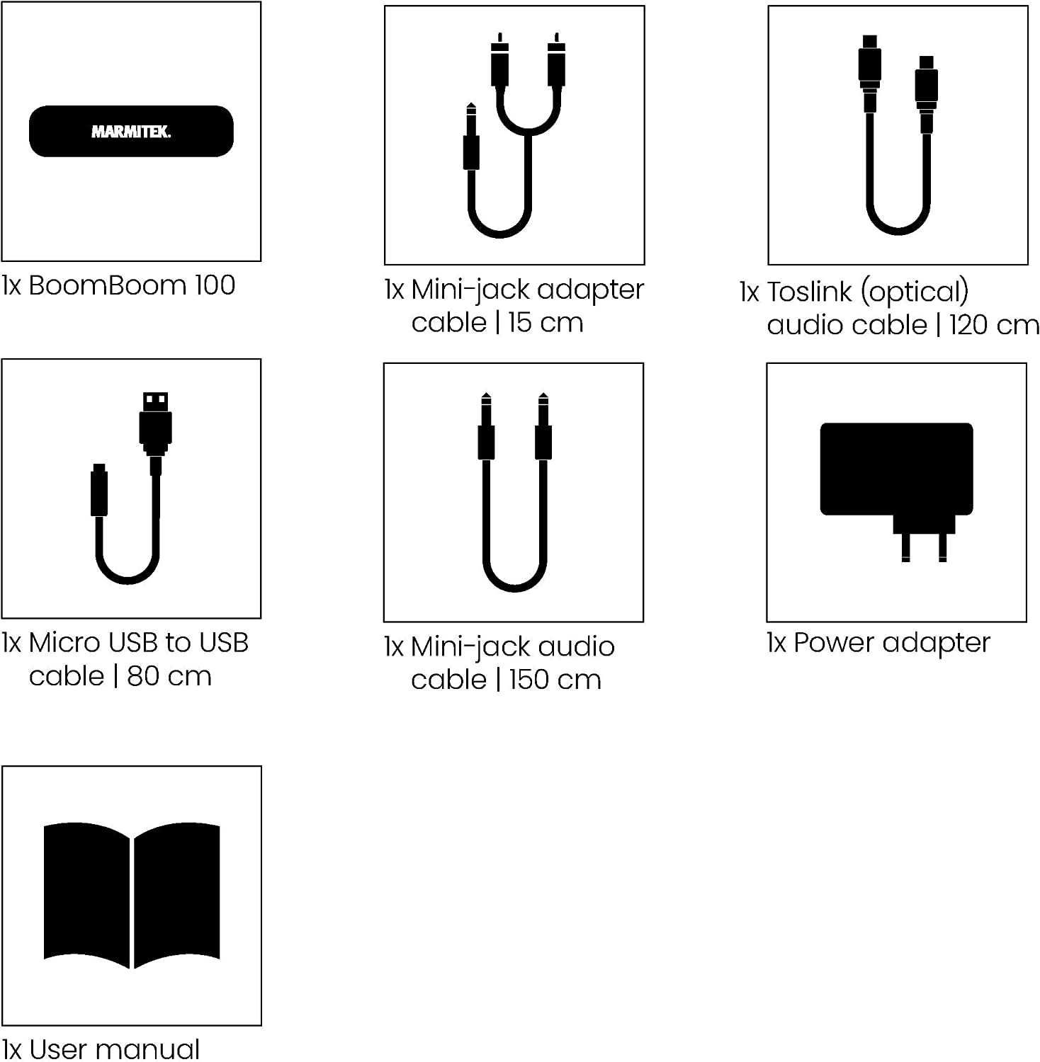 Marmitek BoomBoom 100 Receptor și transmițător audio Sigilat!!