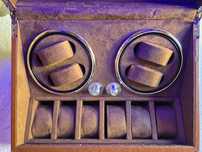Cutie Pentru Intoarcere 4+6 Ceasuri Automatice Watch Winder 4+6 Piele