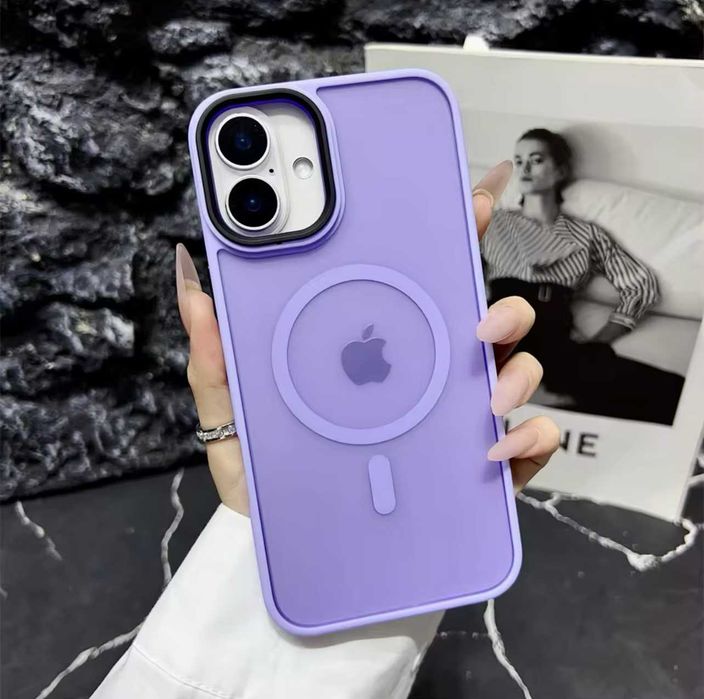 Husa compatbila Magsafe pt. iPhone 16 , 16 Pro , 16 Plus , 16 Pro Max