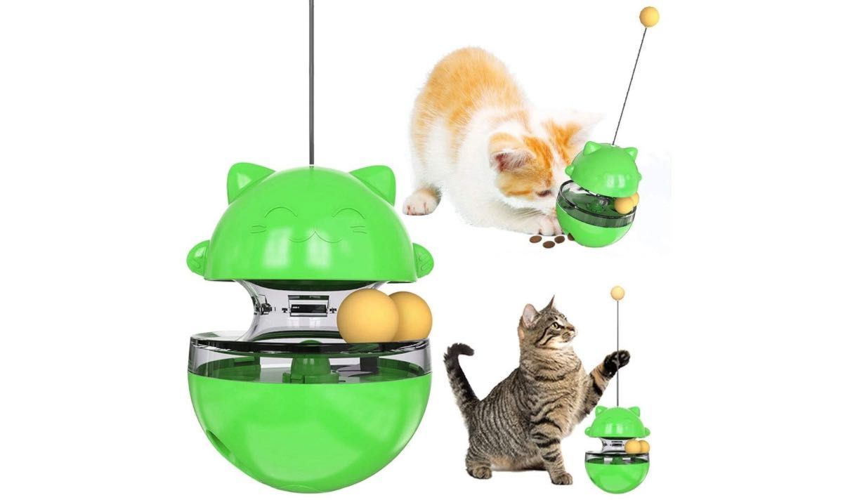 Set jucarii interactive pentru pisici. Jucarie interactiva / hranitor
