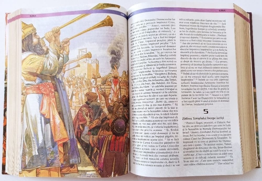 Biblia cu ilustrații de lux Nouă
