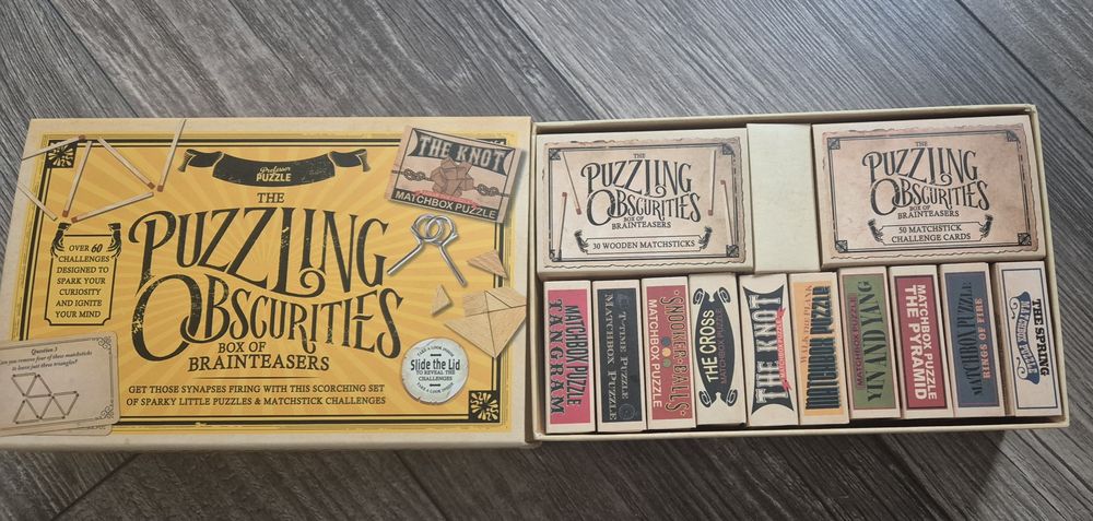 Joc de inteligenta, Puzzling Obscurities Matchbox