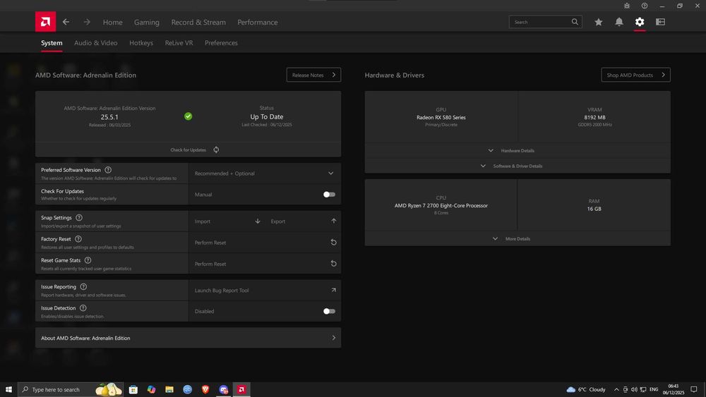 vand msi  rx580 8gb vram