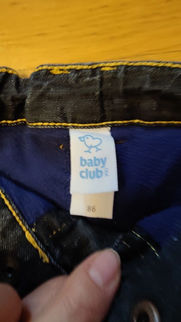 Blugi căptușiți iarnă Baby Club 86