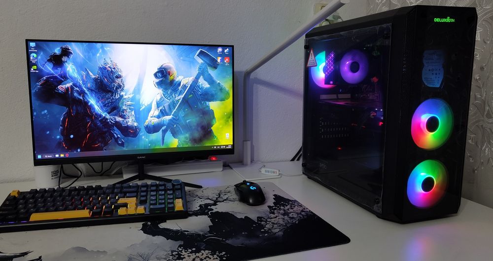 Игровой компьютер на Ryzen 12 ядер + монитор в подарок