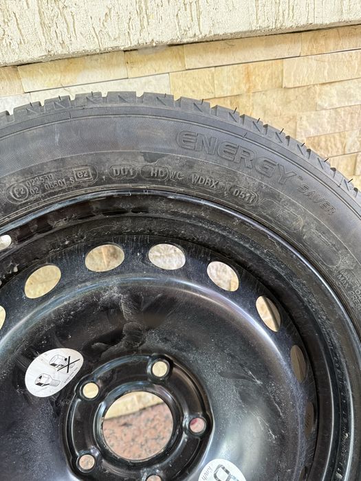 Roată de rezervă Michelin Energy Saver – 205/55 R16 pe jantă tablă