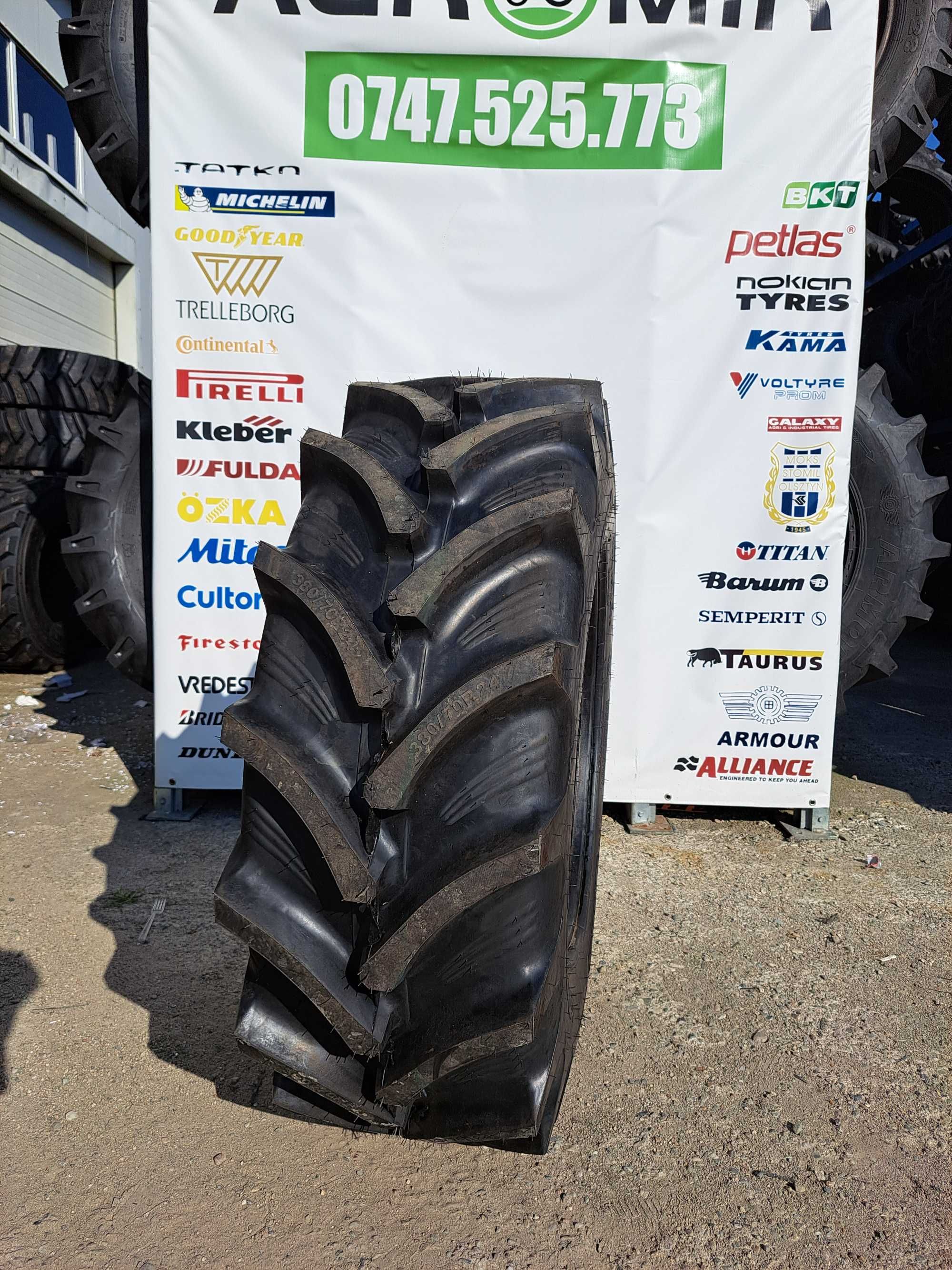 380/70R24 OZKA anvelope TRACTOR fata cauciucuri radiale noi