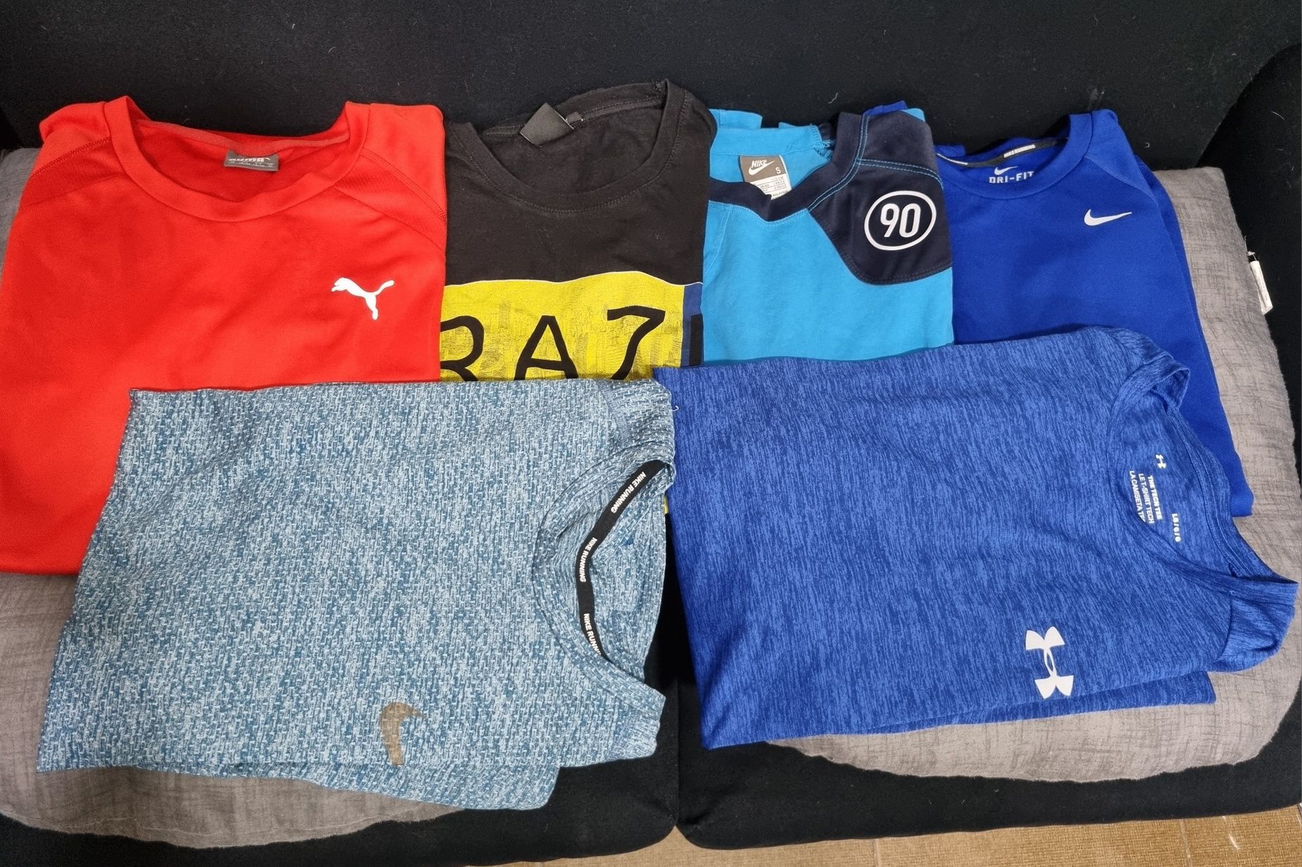 Under armour, Nike, Puma мъжки тениски размер S, M, L