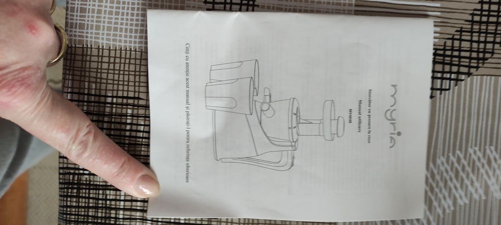 Storcator slow juicer Myria