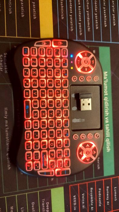 Mini klaviatura simsiz